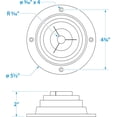 thumbnail image 4 of Seachoice Motorwell Boot, 4 of 4