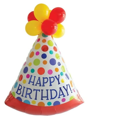 ANAGRAM HAPPY BIRTHDAY 26IN X 37IN BALLON 1 PC