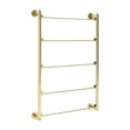 thumbnail image 3 of Abbraccia Ribbon Rack Ribbons Roll Storage Shelf Ornament Decoration Key Holder Modern Wire Spool Rack Thread Holder for Towel Sundries Gold, 3 of 10
