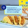 thumbnail image 4 of Gorton’s Crunchy Breaded Fish 100% Whole Fish Fillets (Not Minced), Wild Caught Alaskan Pollock with Crunchy Panko Breadcrumbs, Frozen, 10 Count, 19 Ounce Resealable Bag, 4 of 10