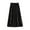 Black, variant on LUOGENLI Skirt Women's Casual Fashion Skirt Velvet Mid Length Skirt with Retro Texture and Embossed Craftsmanship Pattern Skirt Maxi Skirt with Slit Skirts for Women 2025 Coffee One Size