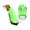 Green, variant on Warm Fleece Dog Coats with Durable Harness Buitl,Waterproof Puppy Jacket for Small Dogs & Medium Dog & Large Dog,Dog Vest for Cold Winter(Green,2XL)