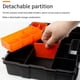 thumbnail image 5 of Eigraketly Caja de piezas desmontables de ABS para almacenamiento conveniente, organizadores de cajas de almacenamiento disponibles de varios Herramientas eléctricas tipo+5, 5 of 6