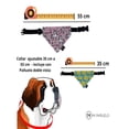 thumbnail image 3 of COMBO PAÑUELOS PARA PERRO TALLA L PAÑUELO PARA MASCOTAS MOÑO . CORAZON Y LEOPARDO, 3 of 4