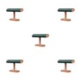 thumbnail image 2 of Transemion Wood Bracelet Display Stand | Elegant Large Capacity For Bangles Bracelet Rack Display Rack Storage Rack No Burr Green 5Set, 2 of 6