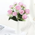 thumbnail image 7 of Clearance! FNGZ Artificial Flowers, Household Imitation, Artificial Baby'S Breath Flower (1Pc) Light Purple, 1X Artificial Rose, 7 of 7