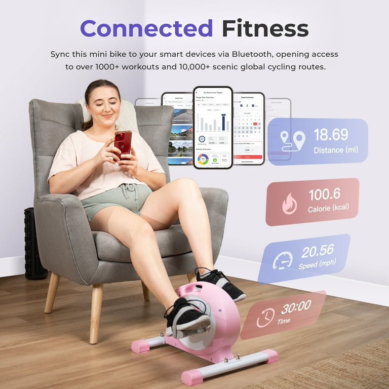 Sunny Health & FitnessSMART Low Profile Under Desk Smart Sunny Health & FitnessSMART Low Profile Under Desk Smart