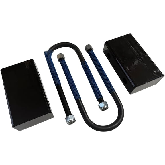 Rear 4" Drop Lowering Blocks Kit with U bolts for 1960–1972 Chevy C10 & GMC C15/C1500 Pickup – Suspension Lowering Kit