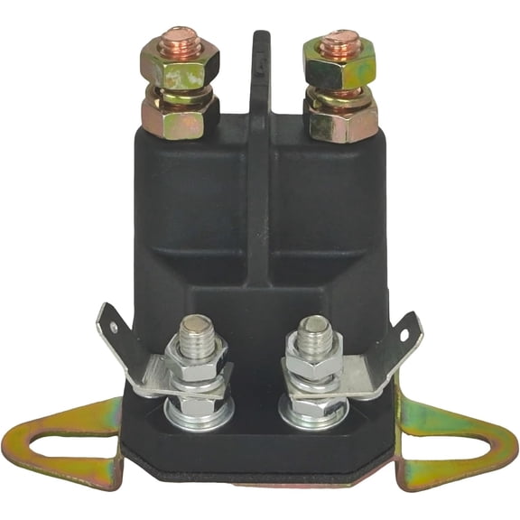 XYZIL 4 Terminal 14V Starter Solenoid Contactor 784-1421-020 Compatible with Trombetta Compatible with Kawasaki Ferris Toro Lawn Mower Garden ATV UTV Snowmobile Golf Car