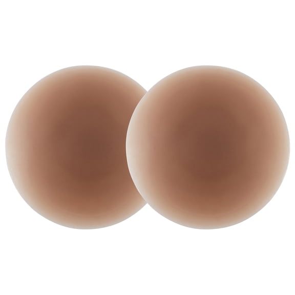TELOLY Reusable Stick-on Silicone Adhesive Nipple Cover Pasties, Size 1 & 2 Breast Petals