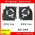 thumbnail image 1 of Nouveau Ventilateur Refroidisseur de Refroidissement pour Ordinateur Portable CPU GPU pour Dell Alienware X15 R1 R2 P111F P111F001 082VD4 0V0G61 07M2CV 02H5HD ND85C37 ND85C38 Ventilateur CPU et GPU, 1 of 5