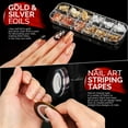 thumbnail image 2 of Nail Design Kit, Nail Dotting Tools, Nail Art Brushes, HTB Nail Art Kit for Beginners, Nail Art Rhinestone, Nail Art Foil, Nail Art Striping Tapes,, 2 of 7