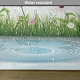 thumbnail image 5 of Ambesonne Floral Place Mats Set of 4, Cartoon Flowers by Lake, Standard Size, Multicolor, 5 of 5