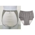 thumbnail image 3 of Youkk Reusable Washable Mens Underwear for Incontinence Breathable Briefs Pant 100CC Light Grey LLL 1Set, 3 of 5
