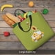 thumbnail image 5 of Balery Sunflower Gnomes Bolsa de Mano para Mujeres con Cremallera, Bolsa de Gimnasio con Compartimentos, Bolsa para Laptop, Bolsa para Trabajo, 5 of 7