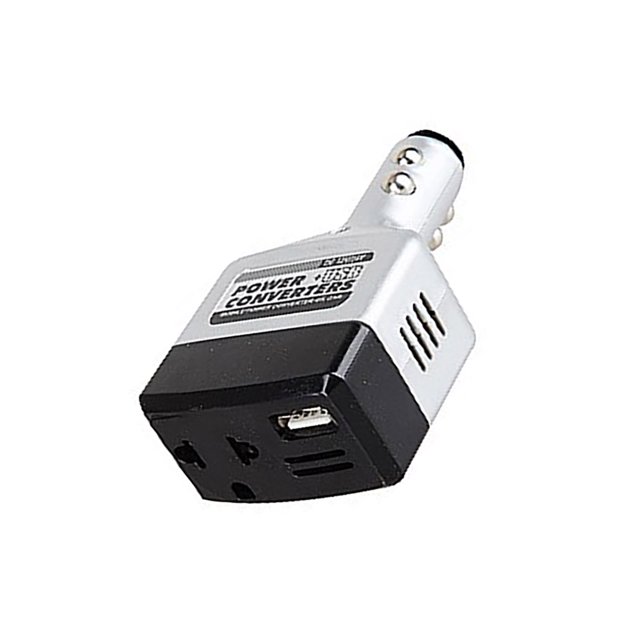 Riwesomey Inversor de vehículo, componentes prácticos para automóviles, equipo de carga multipropósito de 6W, pieza reemplazada, adaptador Type3 NO3