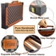 thumbnail image 3 of Set de backgammon VOVOTUZZI para adultos con tablero de cuero de 15 pulgadas, 3 of 9