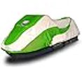 thumbnail image 3 of EliteShield Housse de Ski à Réaction Remorquable, Housse PWC en Polyester 600D de Qualité Marine Imperméable et Robuste Teinte en Solution, Convient de 116 Pouces à 125 Pouces pour 2 Places, Couleur Vert/gris Bicolore, 3 of 4