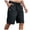 Navy, variant on kamemir Men's Shorts Men's Stretch Pull-On Camo Shorts with Pockets(Khaki,3XL)