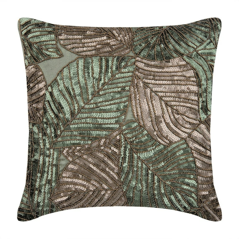 Olive green euro best sale sham