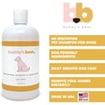 thumbnail image 2 of Buddy's Best Gentle Dog Shampoo and Conditioner, Oatmeal Shampoo for Dogs, Ripe Melon, 16 fl oz, 2 of 7