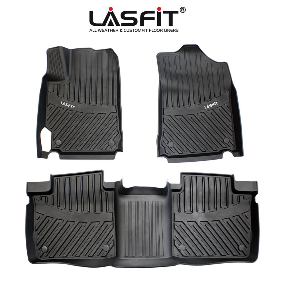 Lasfit Floor Liners for 2015 2016 2017 Toyota Camry, All Weather Fit