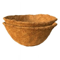 Top Sales 2PCS Round Replacement Liner for Hanging Basket, 12 Inch Coconut Fiber Plant Basket Garden Planter Flower Pot