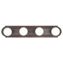 Sunset Lighting F3542 4 Light 240 Watt Bathroom Vanity Strip - Bronze