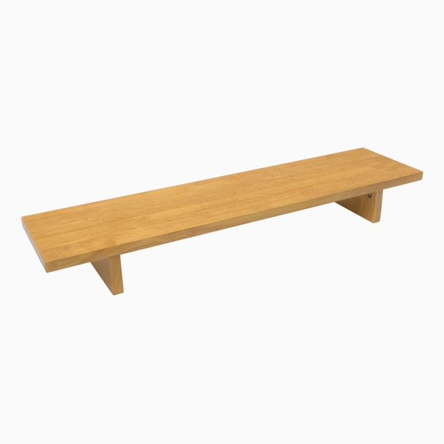 Desky Support pour Moniteur - Chêne Clair Hévéa