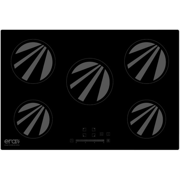 Parrilla De Inducción Magnética 5 Quemadores 77cm 110 V Era Energia Renovable De America LIRA-5-77 INDUCCIÓN