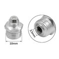 thumbnail image 4 of Unique Bargains Silver Tone M6 M8 M10 Thread Straight Grease Nipple Fittings Assortment Kit for Car 5 Set, 4 of 4