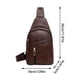 thumbnail image 3 of Mochila cruzada, bolso de pecho, mochila de senderismo, bolsa multiusos con correa, orificio para auriculares, plegable, portátil, nailon resistente, para viajes, para gimnasio,topliu, 3 of 9