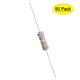 thumbnail image 1 of Uxcell 50Pcs 1W 1 Watt Resistor de Película de Óxido Metálico Axile 330K Ohm ±5% Tolerancia, 1 of 5