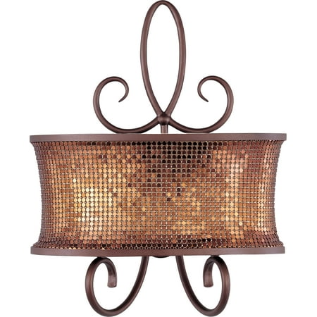 Bronze 19' High Wall Maxim 24168 Umber Bronze / Shimmer Bronze Alexander 19