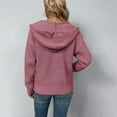 thumbnail image 4 of Vedolay Long Cardigans for Women Slim Fit Full Zipper Knit Sweater Casual Jacket with Pockets Pink,XL, 4 of 5