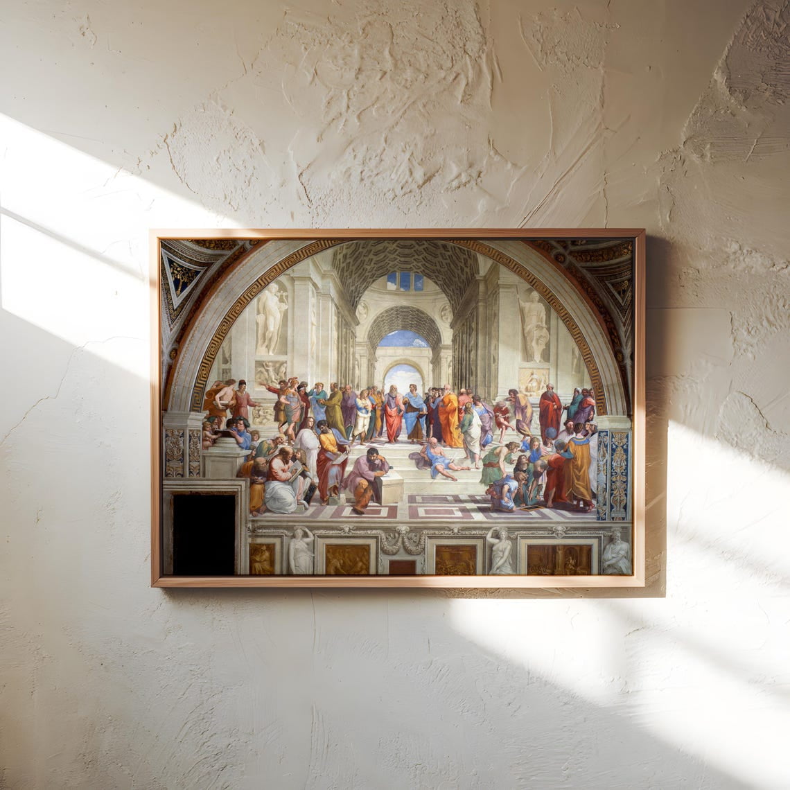 School Of Athens Poster, Renaissance Philosophy Wall Art