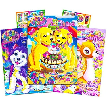 Lisa Frank Coloring & Activity Book with Stickers ~ Over 500 Stickers ...