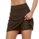 thumbnail image 2 of Falda pantalón ligera y elástica para mujer para correr y jugar al tenis: falda deportiva con forro, tallas reales, poliéster, S-XXL., 2 of 3