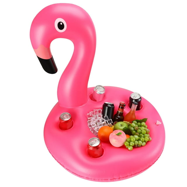 Soporte flotante para bebidas FillTouch Flamingo para piscina y jacuzzi