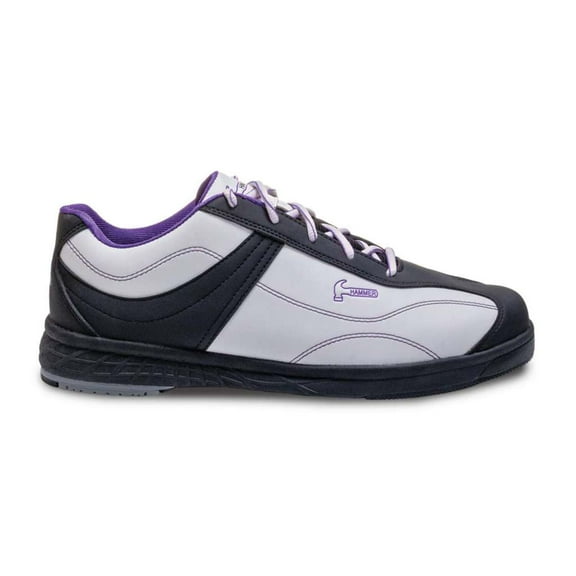 Hammer Destiny White/Black/Purple Right Hand Bowling Shoes Women