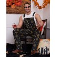 thumbnail image 6 of Mens Overalls Bib Coveralls Printed Jumpsuit Festival Outfits, 6 of 7