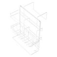 thumbnail image 3 of Estante de almacenamiento Jadeshay Organizador de Hierro para refrigerador, 3 of 8