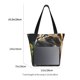 thumbnail image 3 of Fotbe Realistic Style Cute Cat Bolsa de Playa con Estampado, Bolsa de Hombro, Bolsa de Mano Espaciosa, Bolsa de Viaje Ligera, Bolsa de Compras Versátil, 3 of 6