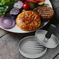 thumbnail image 3 of Juego de 100 papeles para hamburguesas, prensa para parrilla, molde antiadherente para hamburguesas con hojas de papel para hamburguesas con cera gratis, carne, ternera, queso, hamburguesa v, 3 of 5