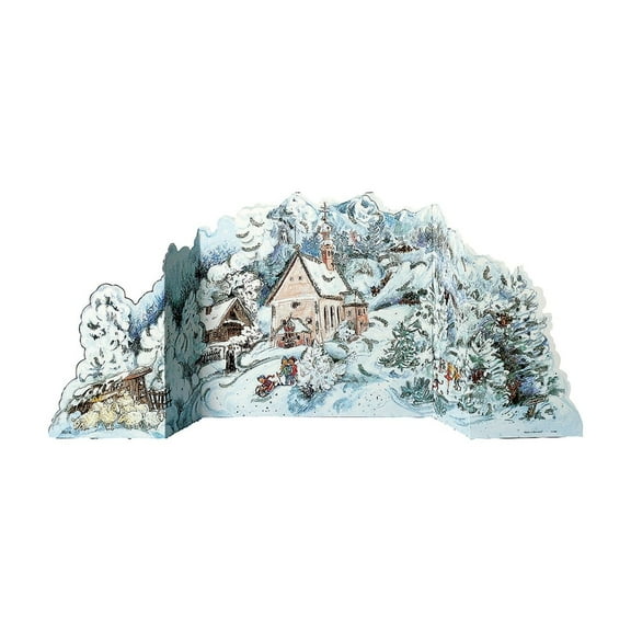 ADVENT-3-D WINTERSCENE EACH
