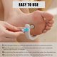 thumbnail image 5 of ExquisiteAcupuncture Clip Tool, 2Pcs Portable Pressure Point Massage Tool Reflexology Products for Hand Foot Ear Migraine Relief, 5 of 5