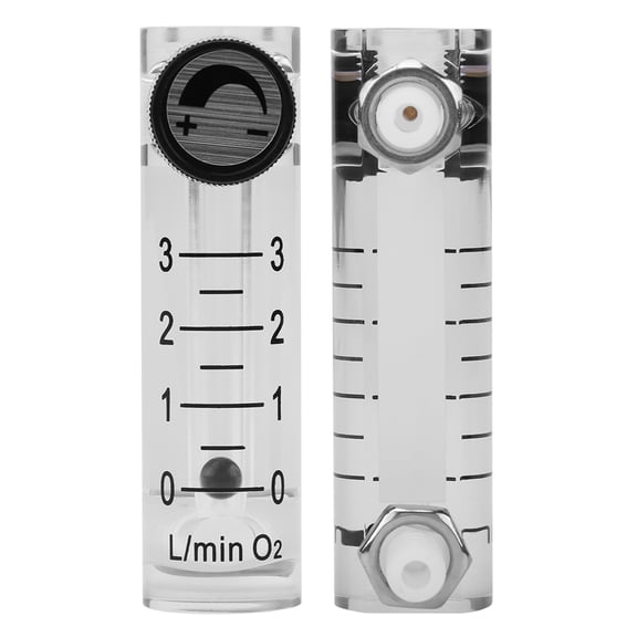 0,3 LPM Flow Meter For Gas, Transparent Acrylic Design, 0.6MPa Pressure Capacity
