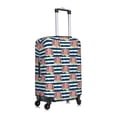 thumbnail image 3 of Xecao Popcorn print Elastic Luggage Cover, with double-sided print , is perfect for travel, business, and daily use, 3 of 9