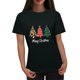 thumbnail image 1 of Fiudx Ofertas Del Día Blusa de Moda Informal con Cuello Redondo y Estampado Navideño para Mujer, 1 of 4