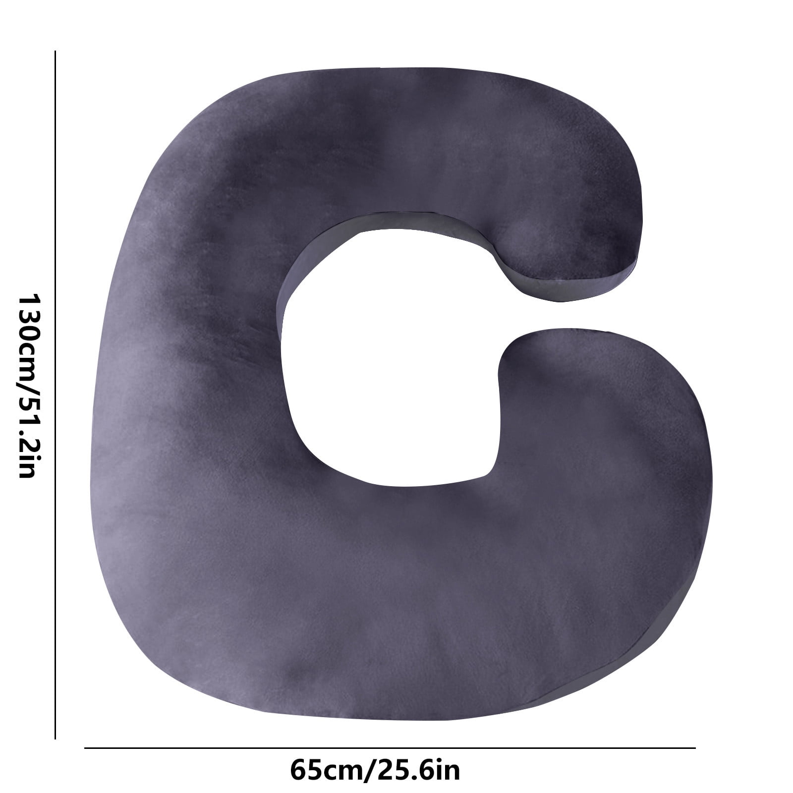 Premium Ultra Soft Pregnancy Pillow, C Shaped Full Body Pillow Maternity Pillow for Women 51.2 inch, Pregnancy Pillows for Sleeping Pregnant Must Have with Jersey Removable Cover